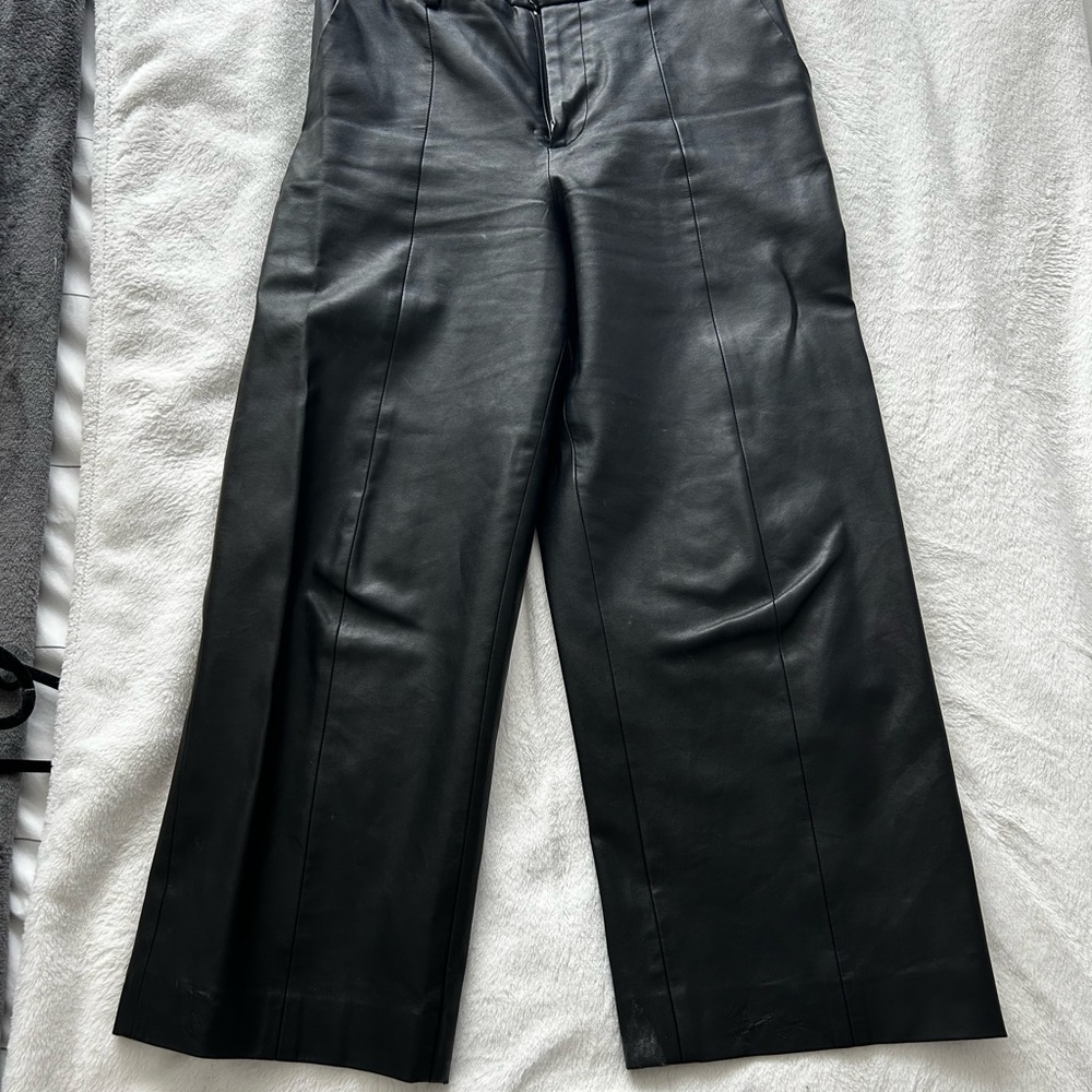Simons Black Wide Leg Pants